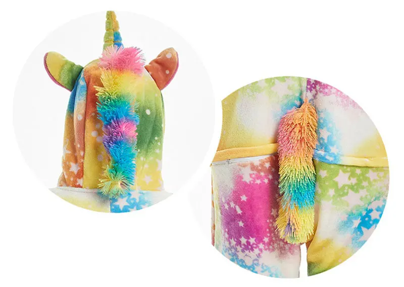 Unicorn kigurumi Onesie Warm Soft Suit Pajamas