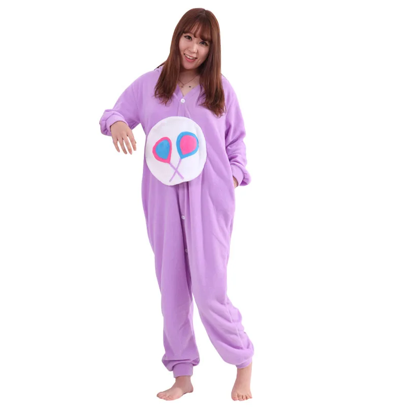 Purple Bears Kigurumi Onesie Sleepwear