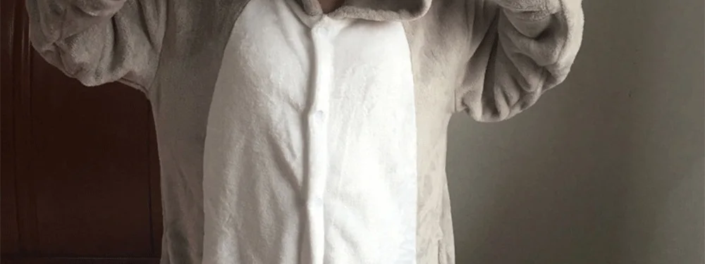 Animal Sea Lion Kigurumi Onesie Warm Soft Pajamas