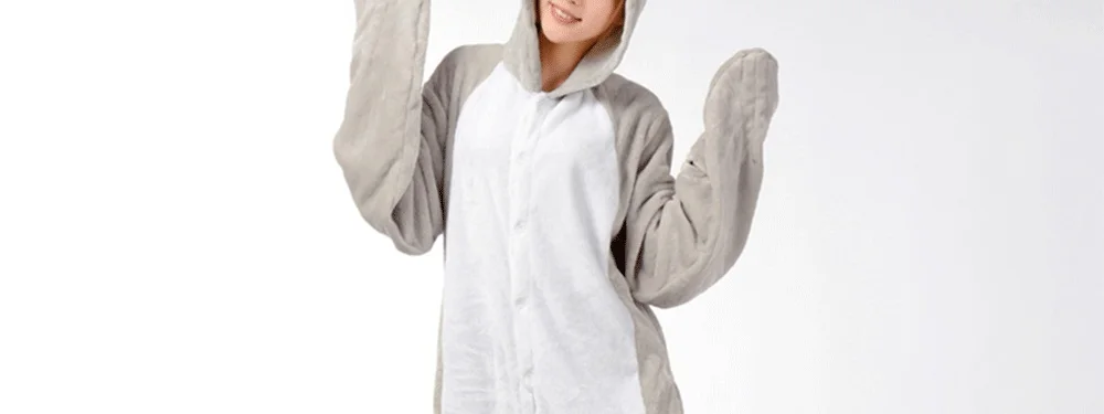 Animal Sea Lion Kigurumi Onesie Warm Soft Pajamas