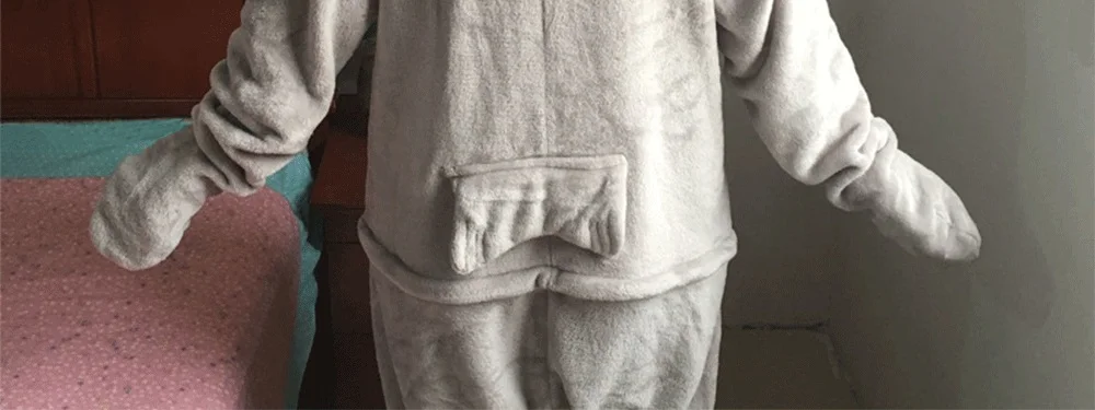 Animal Sea Lion Kigurumi Onesie Warm Soft Pajamas