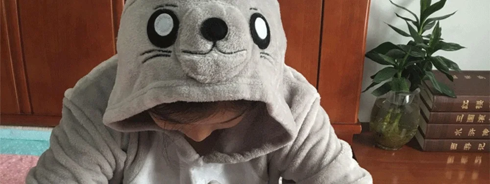 Animal Sea Lion Kigurumi Onesie Warm Soft Pajamas