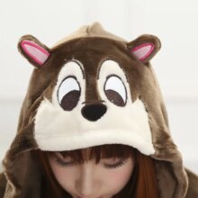 Cartoon Squirrel Casual Pajama Sleepwear Cartoon Squirrel Casual Pajama Sleepwear