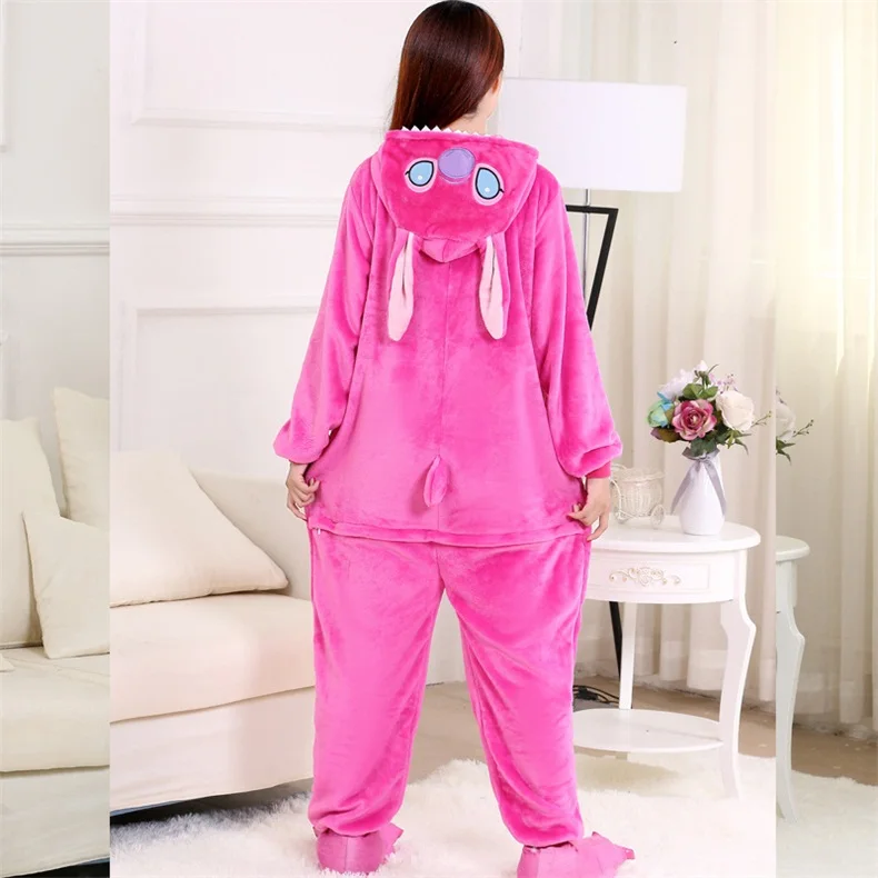 Animal Stitch Kigurumi Onesie Cartoon Pajama Sleepwear