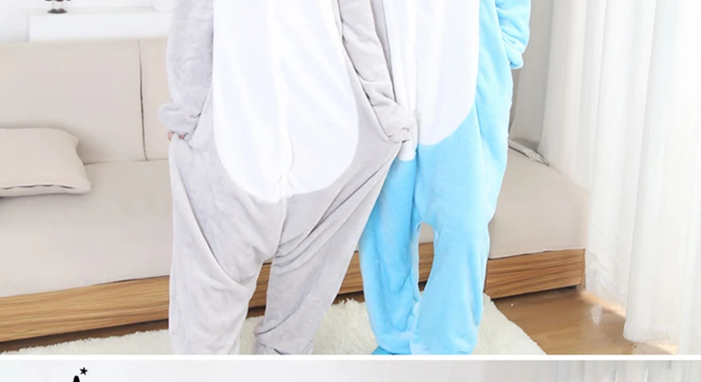 Animal Hippo Kigurumi Onesie Cartoon Pajama Jumpsuit