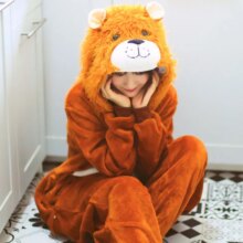 Kigurumi Onesie Lion Sleep Wear Pajama Costume For Women Kigurumi Onesie Lion Sleep Wear Pajama Costume For Women