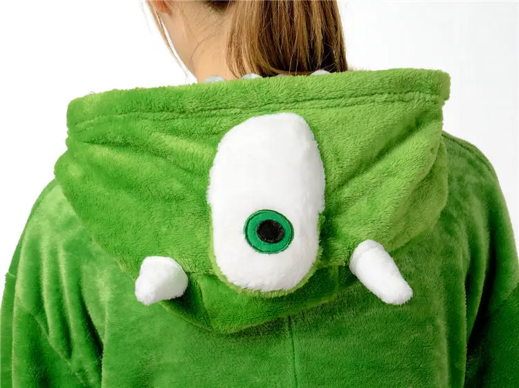 One Eye Monster Mike Cartoon Kigurumi Onesie Pajama Sleep Jumpsuit One Eye Monster Mike Cartoon Kigurumi Onesie Pajama Sleep Jumpsuit