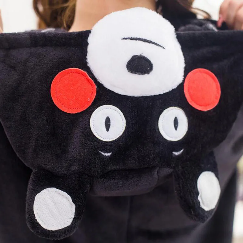 Kumamon Cartoon Bear Kigurumi Onesie Pajama Jumpsuit