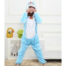 Doraemon Blue Cat Cartoon Kigurumi Onesie Soft Sleep Pajama Doraemon Blue Cat Cartoon Kigurumi Onesie Soft Sleep Pajama