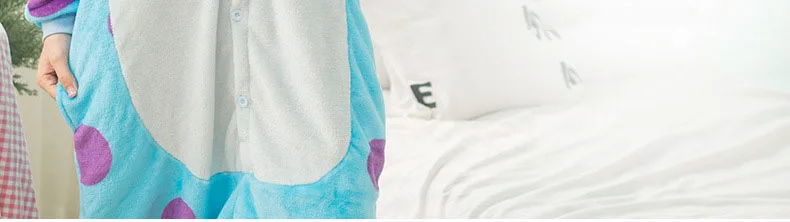 Monster Sullivan Kigurumi Onesie Pajamas Sleepwear