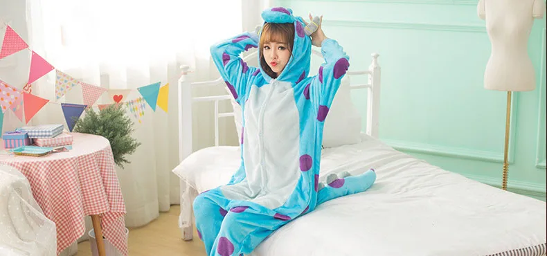 Monster Sullivan Kigurumi Onesie Pajamas Sleepwear