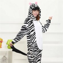 Zebra Kigurumi Onesie Pajama Sleepwear Zebra Kigurumi Onesie Pajama Sleepwear