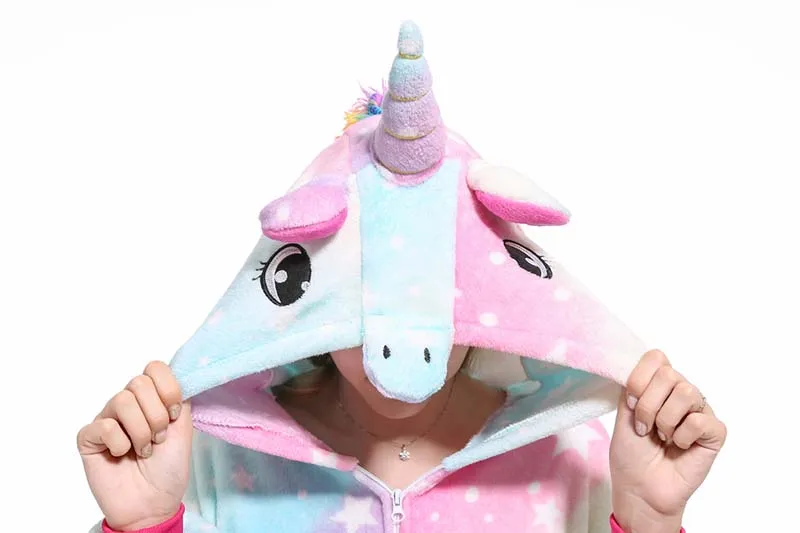 Animals Unicorn Kigurumi Onesie Jumpsuit Costume Animals Unicorn Kigurumi Onesie Jumpsuit Costume