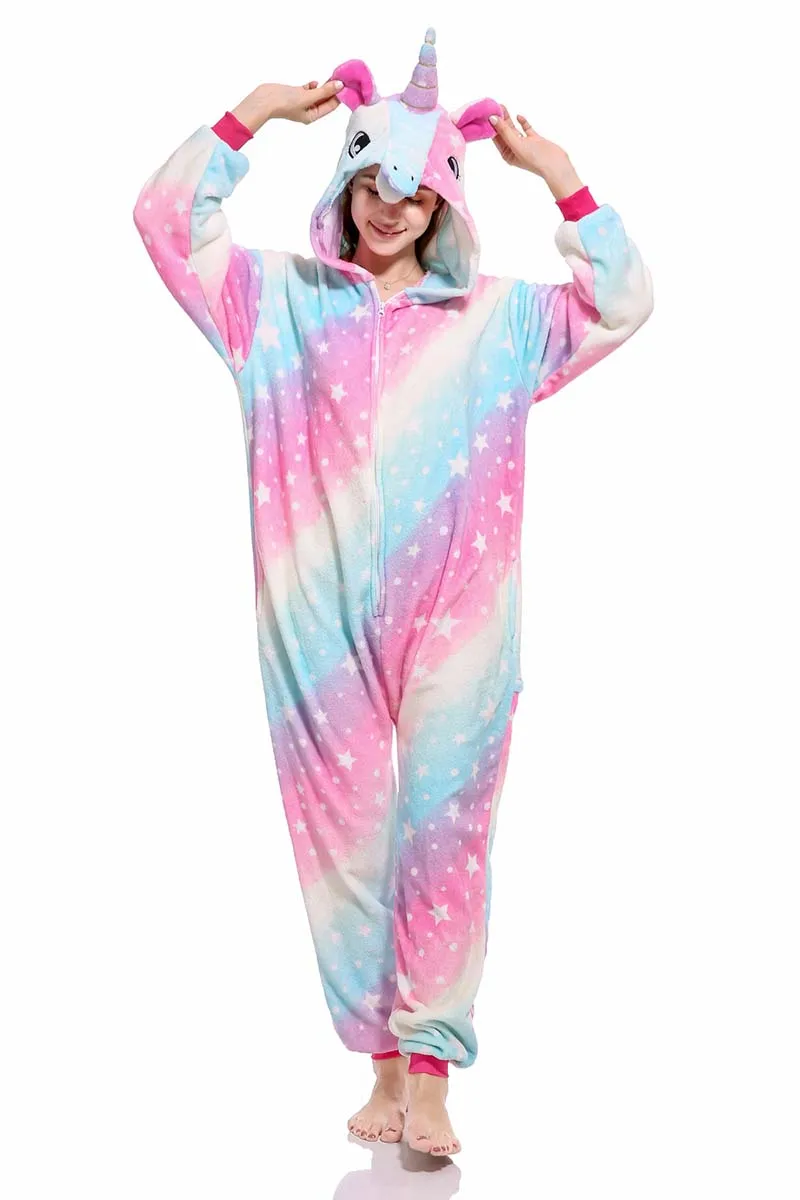 Animals Unicorn Kigurumi Onesie Jumpsuit Costume Animals Unicorn Kigurumi Onesie Jumpsuit Costume