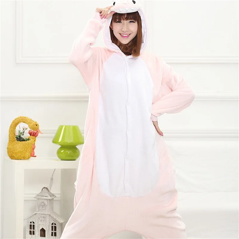 Kigurumi Onesie Dinosaur Teenagers Soft Pajama Sleepwear