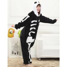 Cartoon Skeleton Kigurumi Onesie Pajama Costume Cartoon Skeleton Kigurumi Onesie Pajama Costume