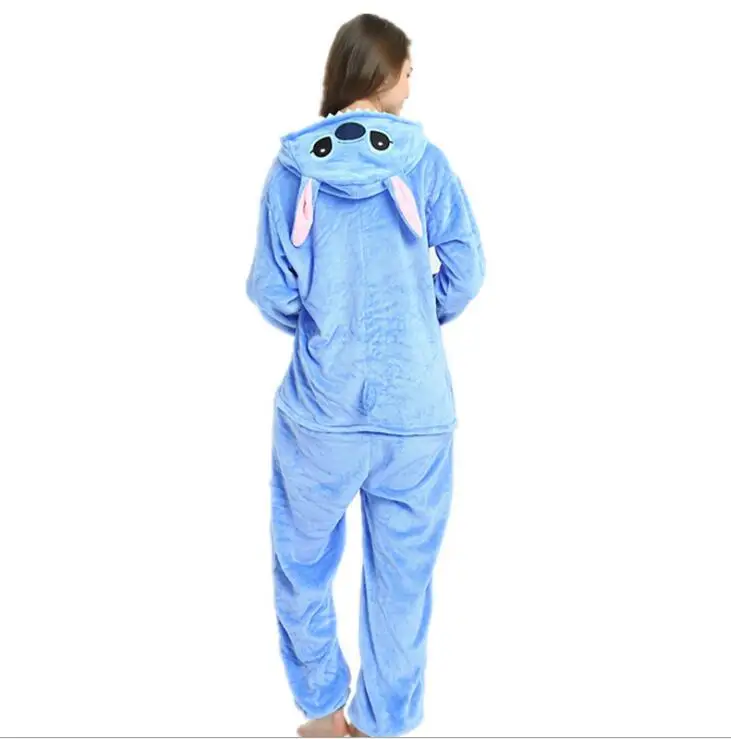 Kigurumi Onesie Cartoon Stitch Lion Pajama Costume