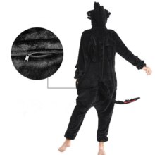 Train Toothless Dragon Kigurumi Onesie Pajama Costume Train Toothless Dragon Kigurumi Onesie Pajama Costume