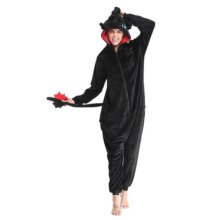 Train Toothless Dragon Kigurumi Onesie Pajama Costume Train Toothless Dragon Kigurumi Onesie Pajama Costume