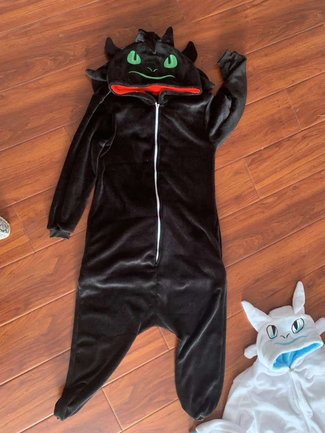 Train Toothless Dragon Kigurumi Onesie Pajama Costume