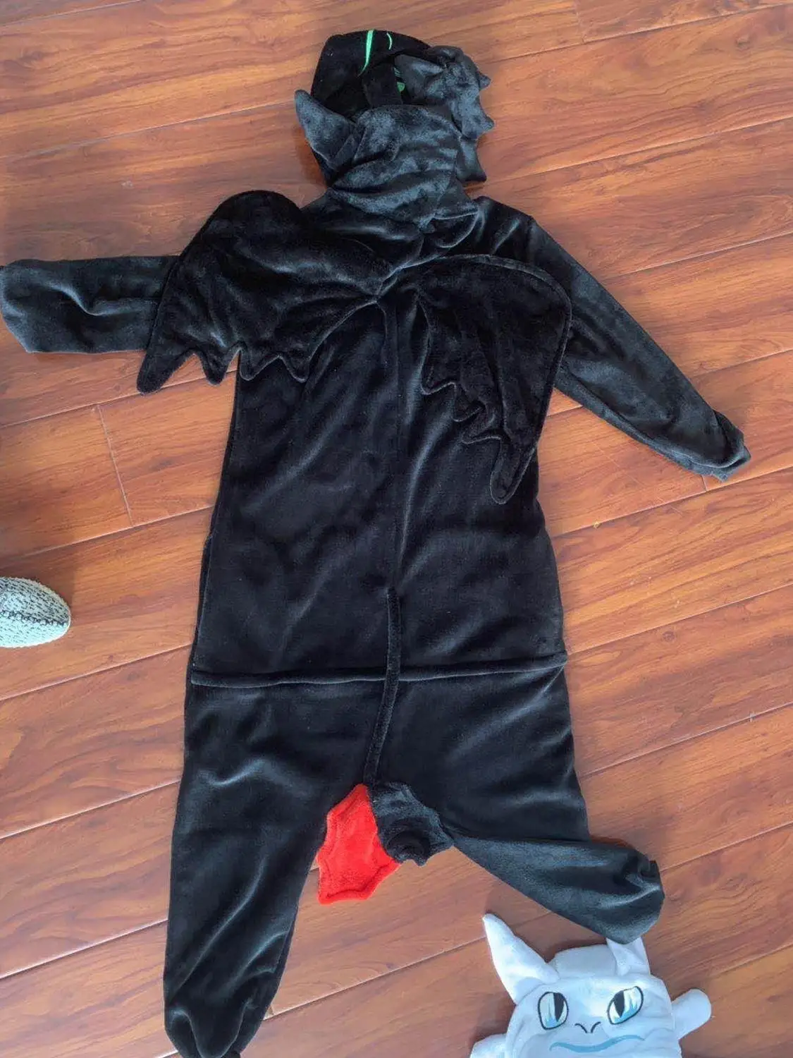 Train Toothless Dragon Kigurumi Onesie Pajama Costume