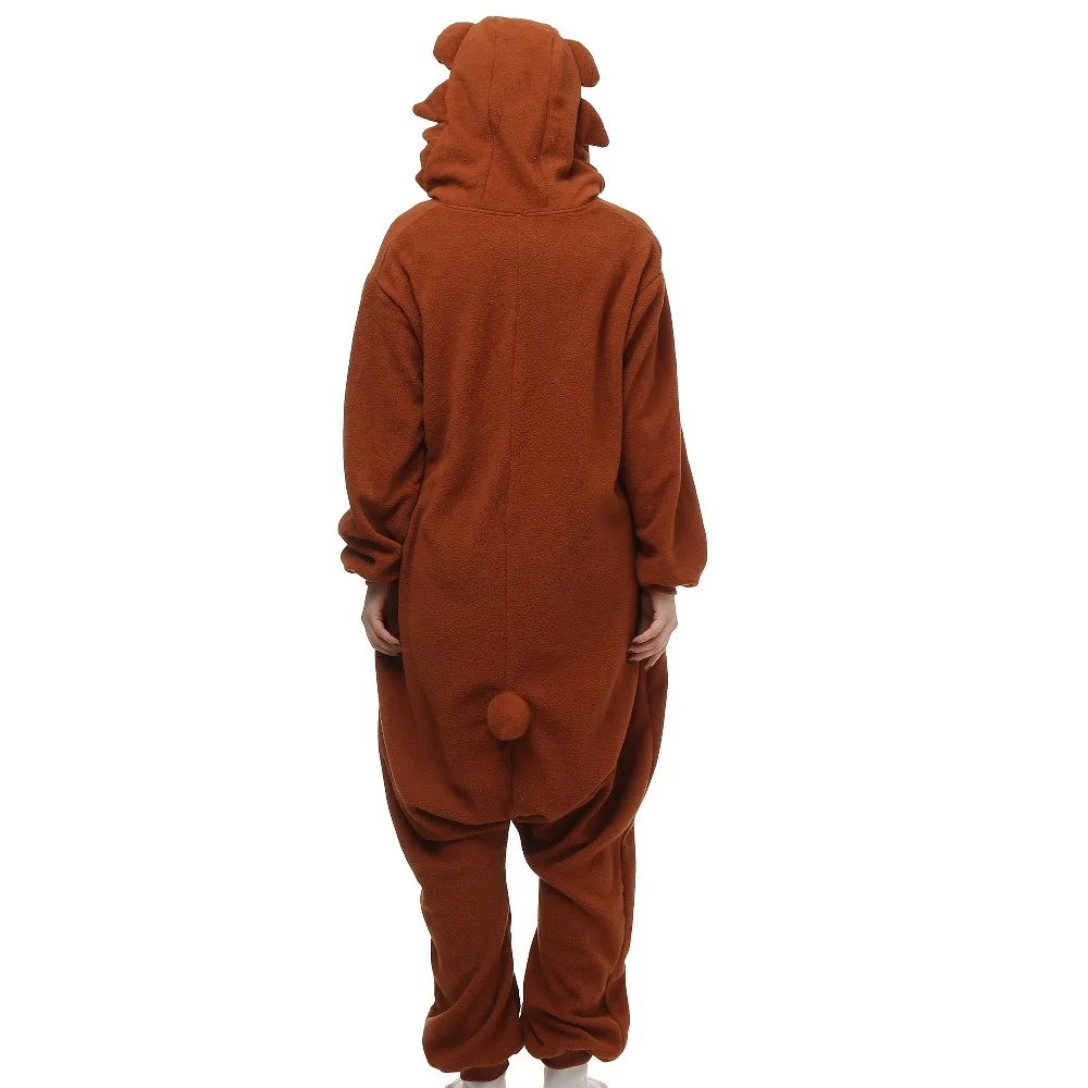 Kigurumi Onesie Brown Teddy Bear Pajama Costume