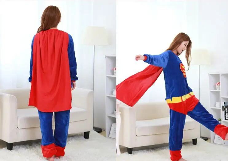 Kigurumi Onesies Ironman/Spiderman/Batman Pajama Costume