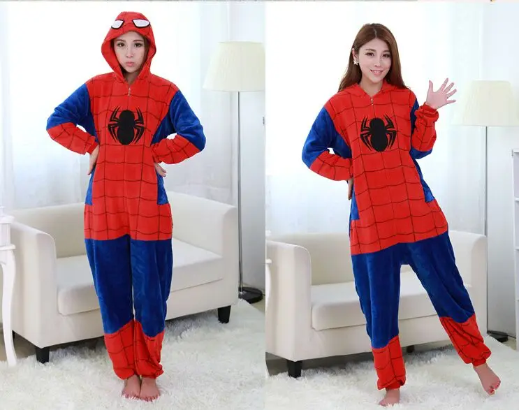 Kigurumi Onesies Ironman/Spiderman/Batman Pajama Costume