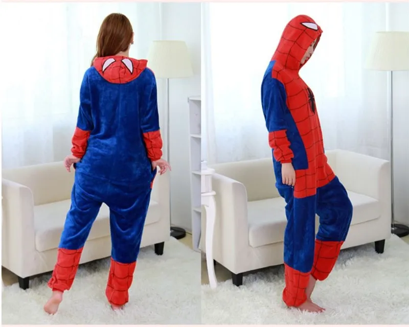 Superhero Hero Captain America Iron Man Batman Kigurumi Onesie Pajama Costume