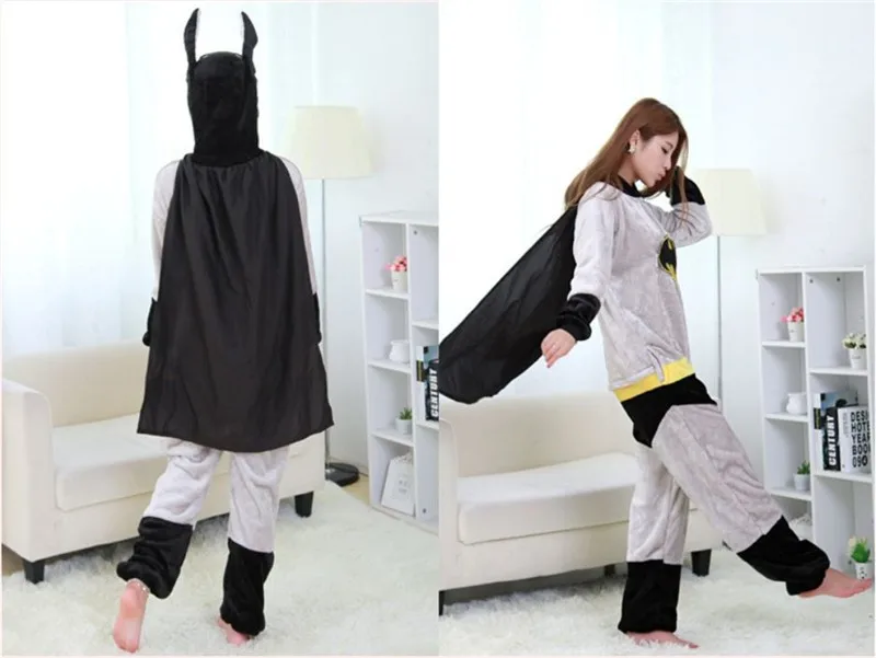 Superhero Hero Captain America Iron Man Batman Kigurumi Onesie Pajama Costume