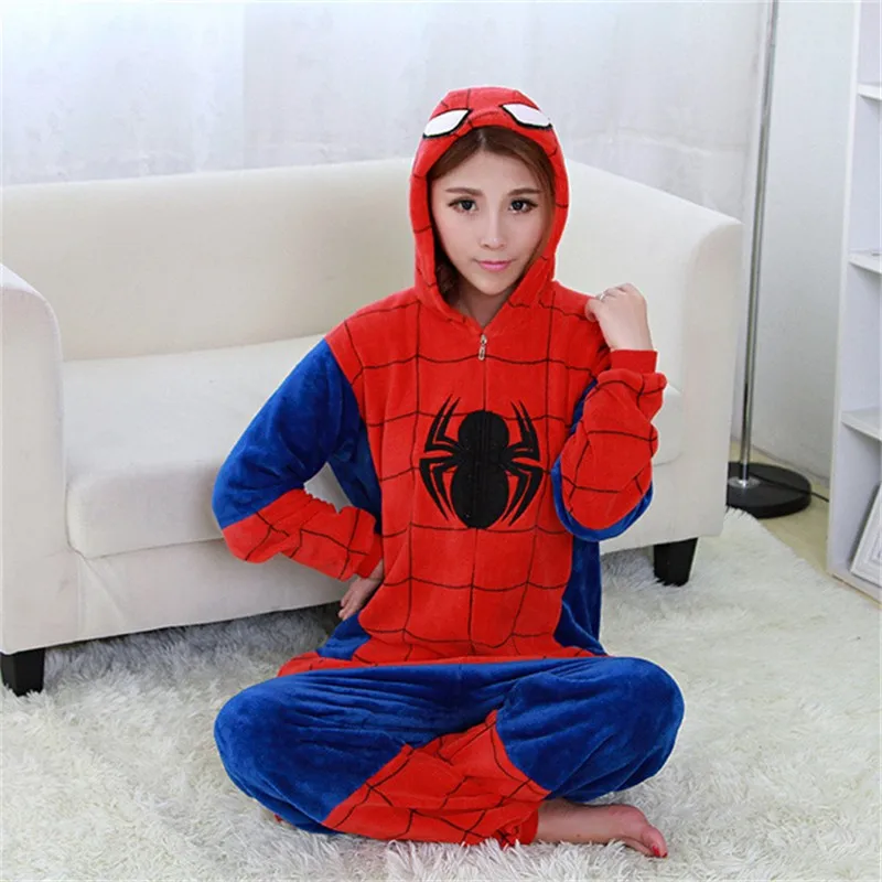 Superhero Hero Captain America Iron Man Batman Kigurumi Onesie Pajama Costume