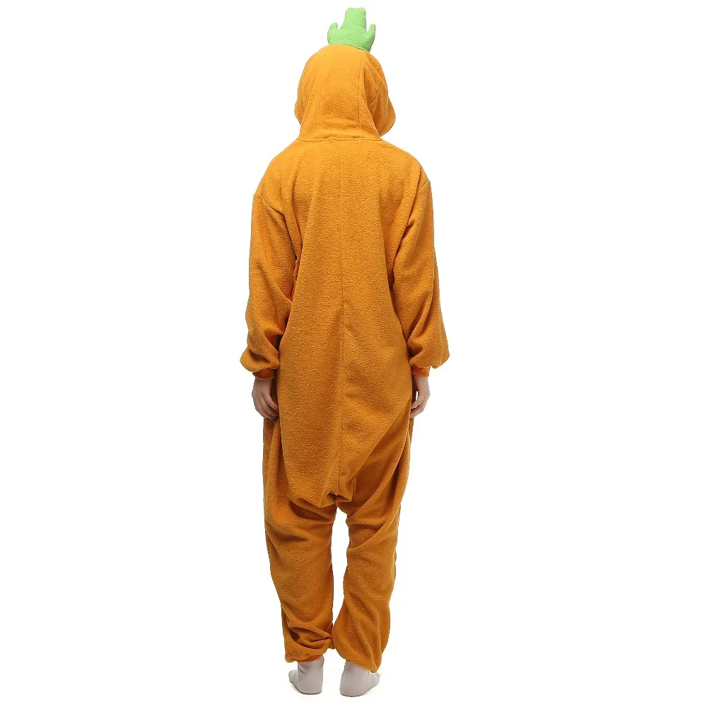 Kawaii Carrot Kigurumi Onesie Pajama Costume