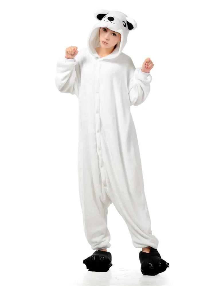 Polar Bear, Tiger Kigurumi Onesie Pajama Costumes For Kids