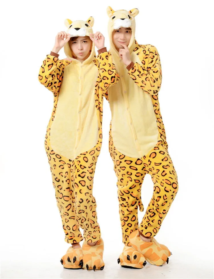 Polar Bear, Tiger Kigurumi Onesie Pajama Costumes For Kids