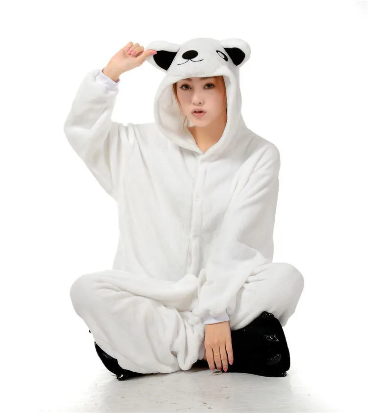 Polar Bear, Tiger Kigurumi Onesie Pajama Costumes For Kids