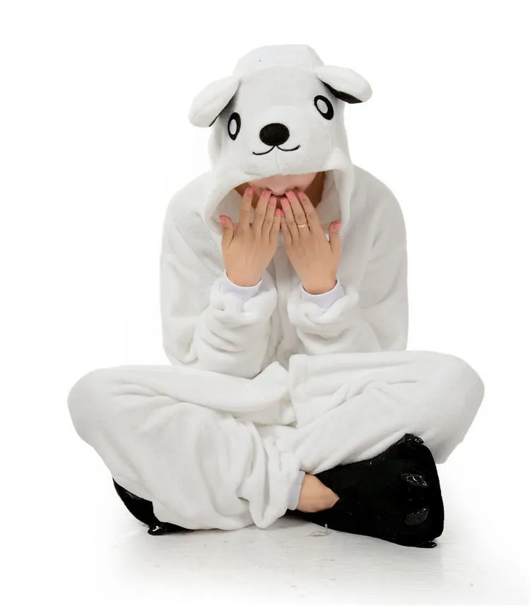 Polar Bear, Tiger Kigurumi Onesie Pajama Costumes For Kids