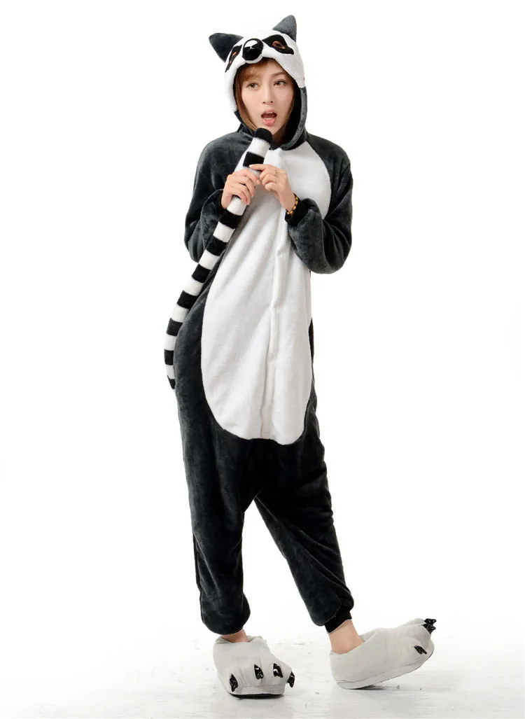 Polar Bear, Tiger Kigurumi Onesie Pajama Costumes For Kids