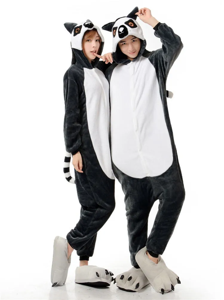 Polar Bear, Tiger Kigurumi Onesie Pajama Costumes For Kids