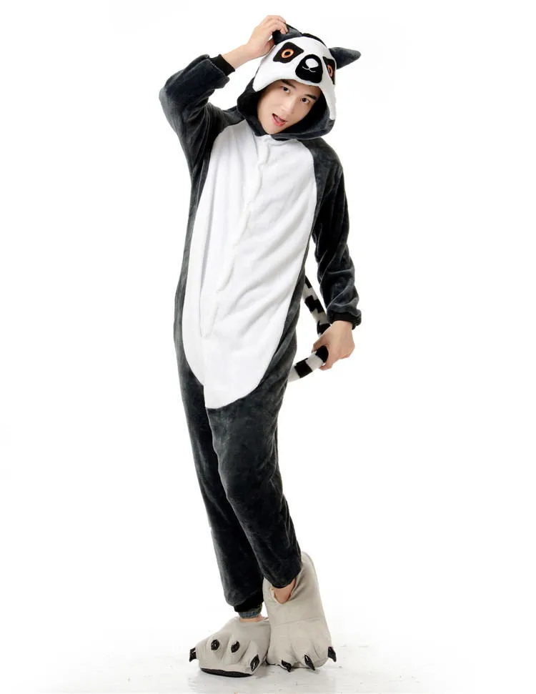 Polar Bear, Tiger Kigurumi Onesie Pajama Costumes For Kids