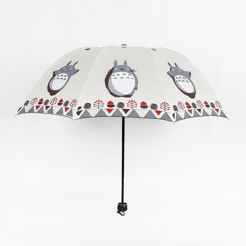 Anime Kawaii My Neighbor Totoro Folding Umbrella Anime Kawaii My Neighbor Totoro Folding Umbrella