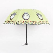 Anime Kawaii My Neighbor Totoro Folding Umbrella Anime Kawaii My Neighbor Totoro Folding Umbrella
