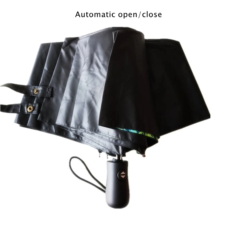 Totoro Anime Rain And Sun Windproof Portable Umbrella