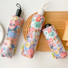 Kawaii Cartoon Bear Automatic Umbrella Kawaii Cartoon Bear Automatic Umbrella
