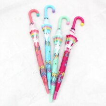 Rainbow Unicorn Transparent Semi Automatic Cartoon Umbrella Rainbow Unicorn Transparent Semi Automatic Cartoon Umbrella