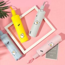 Chick Cartoon Sunny/ Rain/ Windproof Umbrella Chick Cartoon Sunny/ Rain/ Windproof Umbrella