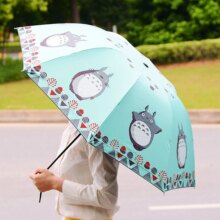Kawaii Caeroon My Neighbor Totoro Folding Portable Umbrella Kawaii Caeroon My Neighbor Totoro Folding Portable Umbrella