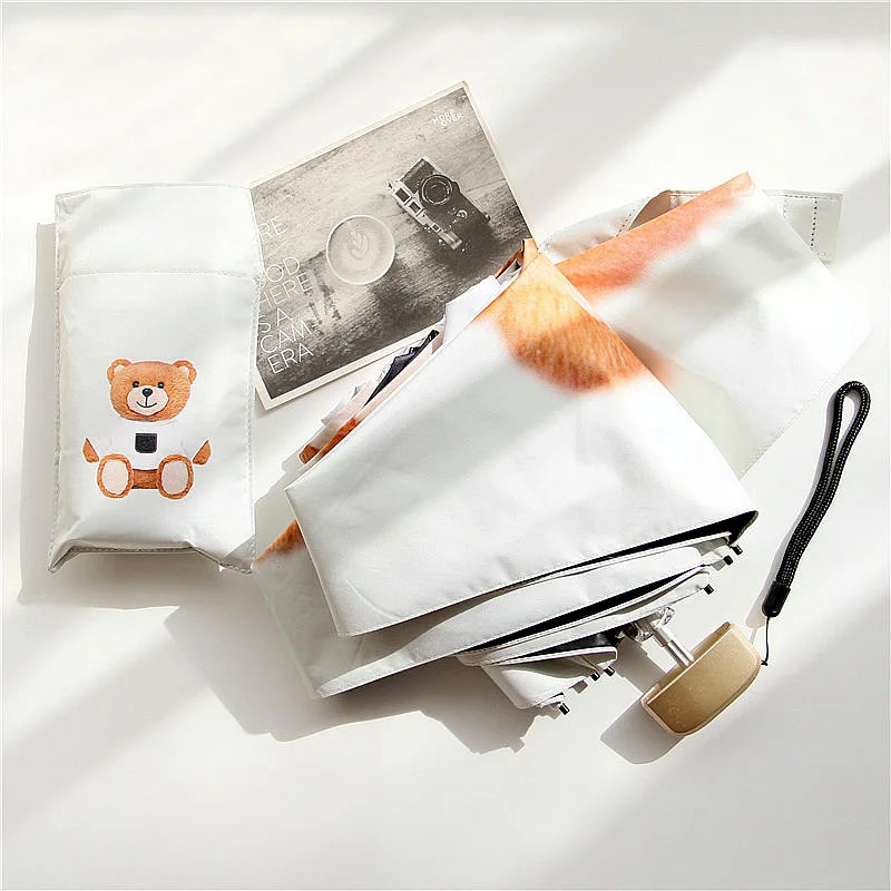 Bear & Elephant Compact Pocket 5-Fold Portable Umbrella