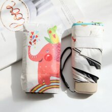 Bear & Elephant Compact Pocket 5-Fold Portable Umbrella Bear & Elephant Compact Pocket 5-Fold Portable Umbrella