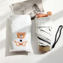 Bear & Elephant Compact Pocket 5-Fold Portable Umbrella Bear & Elephant Compact Pocket 5-Fold Portable Umbrella