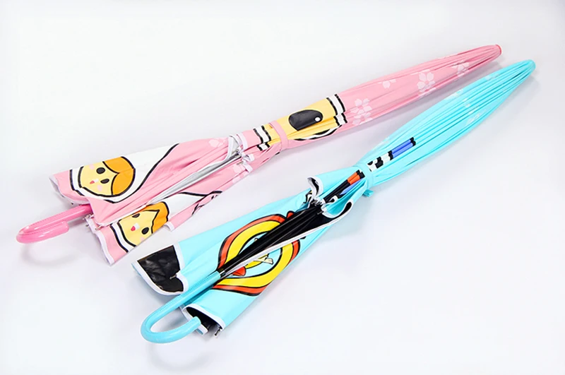 Cartoon Folding Outdoor Rain Cover Helmet Umbrella
